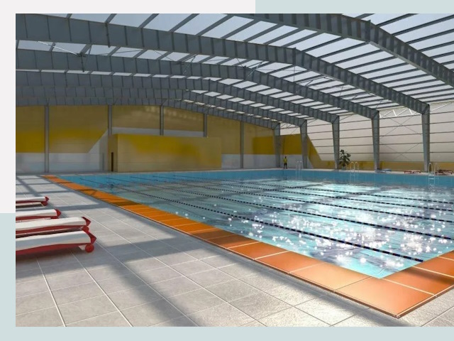 Строительство крытых бассейнов в Урае