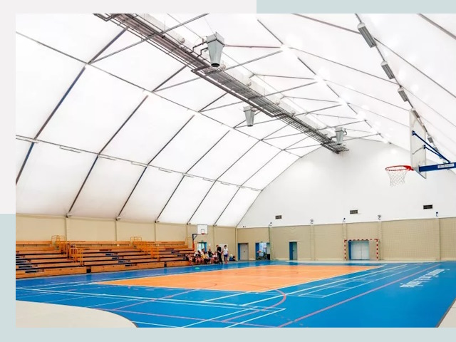 Строительство спортивных залов в Урае