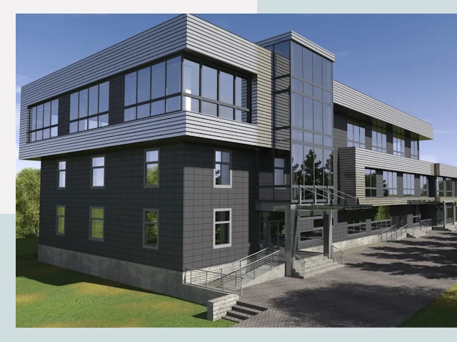 Административные здания в Урае