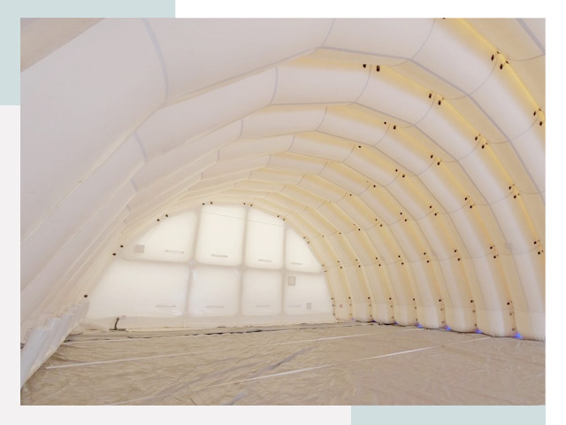 Пневмокаркасные ангары в Урае