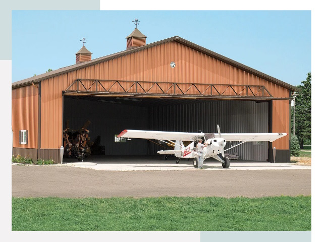 Ангары для самолетов в Урае