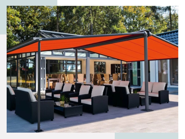 Навесы для кафе и ресторанов в Урае