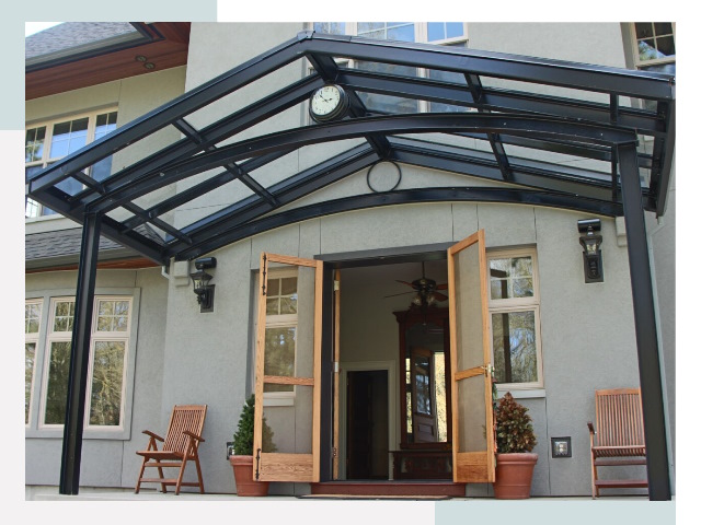 Козырьки металлические в Урае