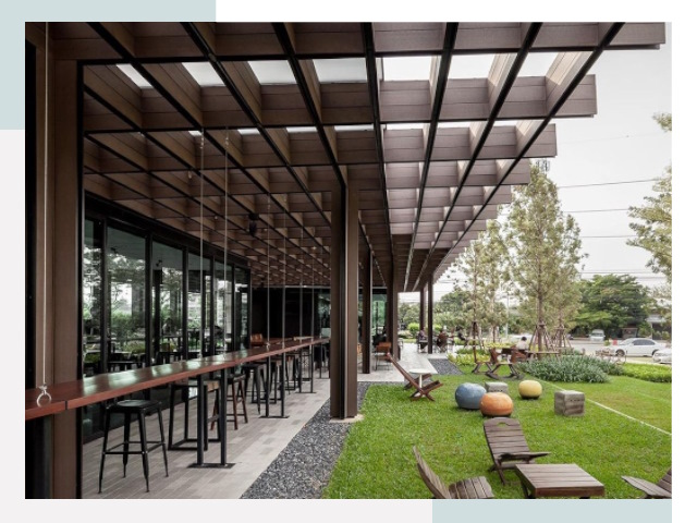 Летние веранды для кафе в Урае