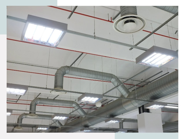 Вентиляция ангаров в Урае