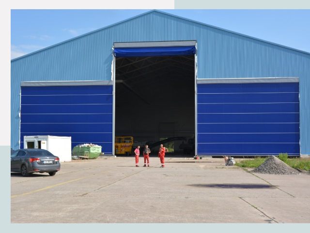 Ангарные ворота в Урай от СтальСтрой-Урй по цене 625 руб.