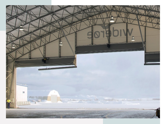 Ворота для ангаров в Урае