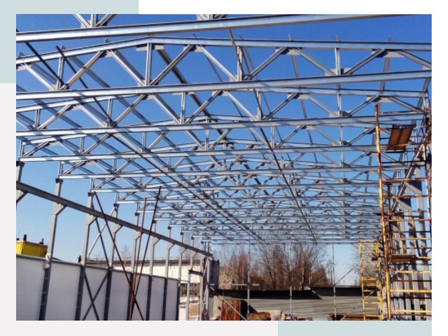 Металлокаркасы для складов в Урае